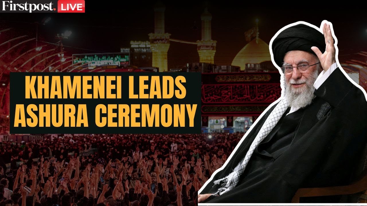 Khamenei LIVE: Iranian Supreme Leader Khamenei's First Public Appearance Since US-Iran War | Ashura
