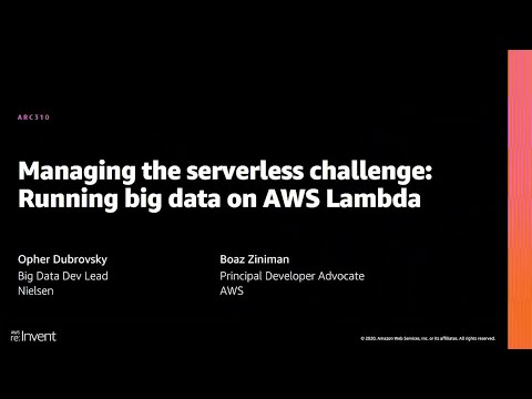 AWS re:Invent 2020: