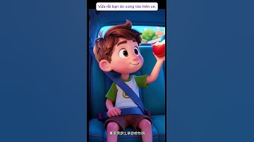 Bạn nhỏ vứt rác bừa bãi trên đường gây tai nạn xe #HeoConHiHung #HoatHinhTreEm #VideoChoBe #short