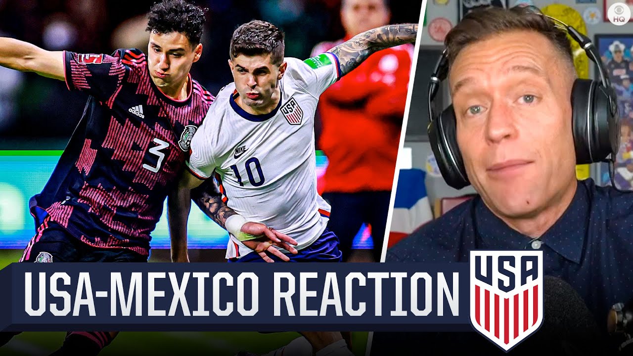 Mexico vs USA Highlights + Instant Reaction CONCACAF WCQ CBS Sports