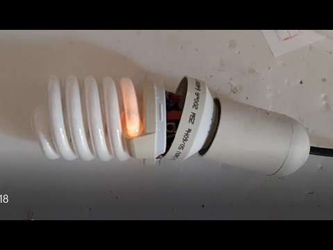 Vidéo: Réparation de lampe à économie d'énergie DIY