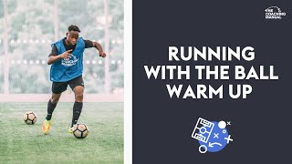 Running with the Ball Warm Up (9-12) ⚽️