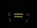 #goldilockseconomy #economics