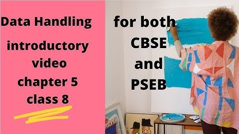 Data handling, chapter 5,class  8 ,introductory video