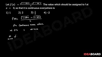 Continuity & Differentiability - Continuity In An Interval, R