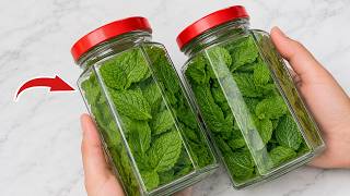 Stop Freezing Your Mint ! Chef’s Secret To Fresh Dill For Months! Simple Tips