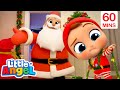 Who&#39;s At The Door? (Christmas) | Little Angel | Kids Learn! | Nursery Rhymes | Sing Along