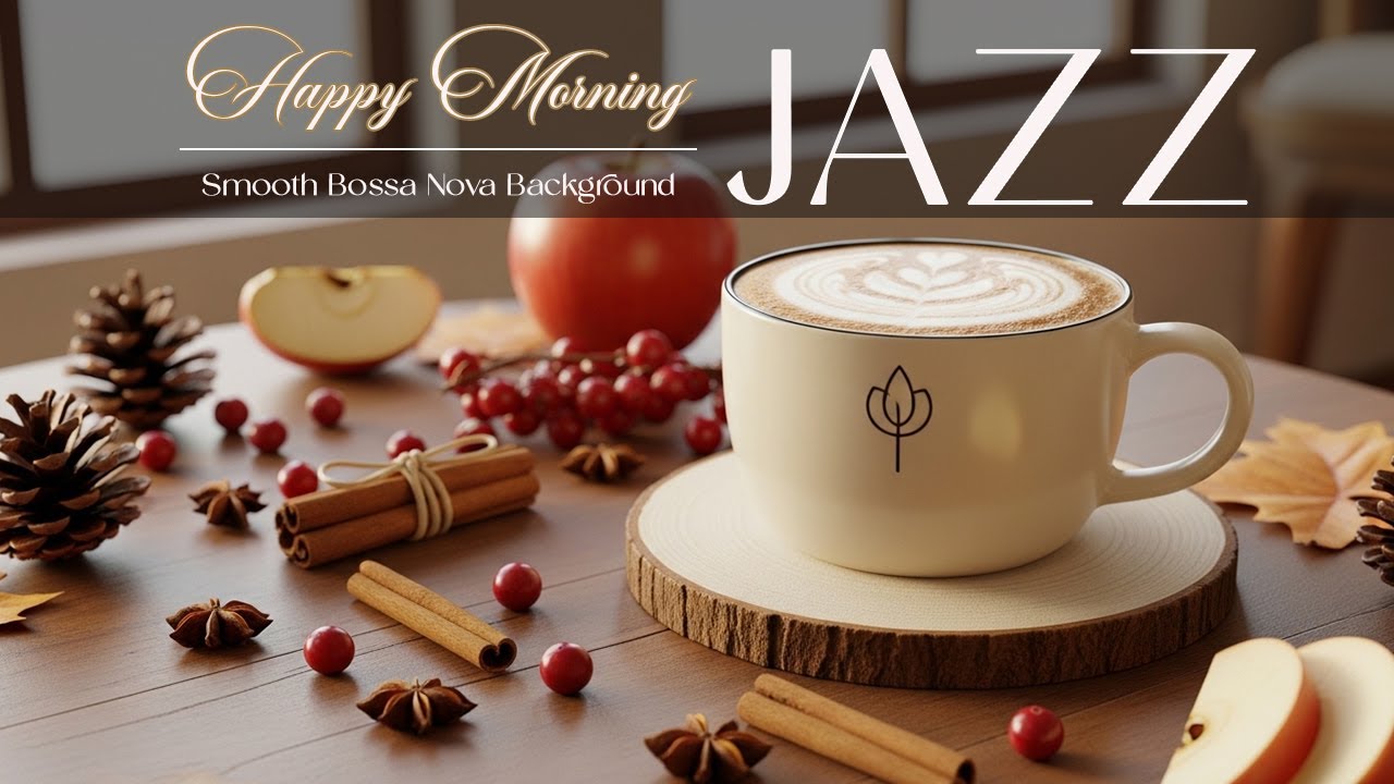 Happy Morning Jazz ☕ Chilling Coffee Music + Smooth Background bossa nova for Good Mood & Focus