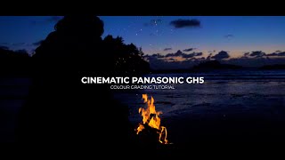 Panasonic GH5 Cinematic "Moody" Grade (Color Grade Tutorial)