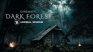 How to create Cinematic dark Forest scene in Unreal Engine 5.5.4 | Full Tutorial