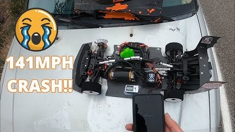 Arrma Limitless 141mph Crash!!! Takes Flight With Onboard GoPro Hero 8