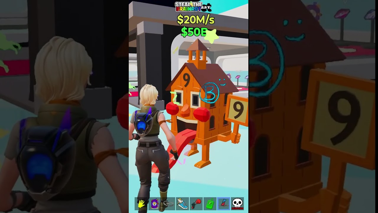 I GOT RARE LA ESOK SEKOLAH  Brainrots in Fortnite's 