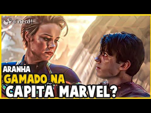 FORMOU! HOMEM ARANHA PODE ESTAR AFIM DA CAPITÃ MARVEL NOS CINEMAS