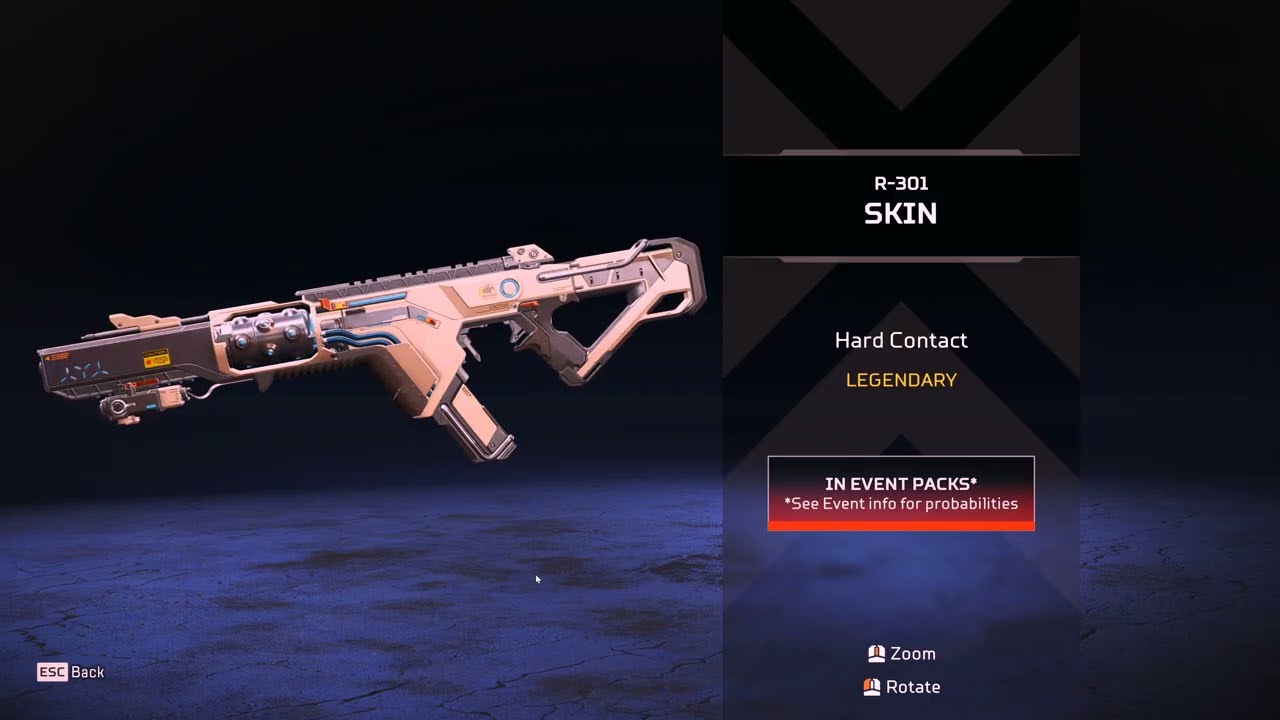 APEX LEGENDS | R-301 | Legendary Skin | Hard Contact - YouTube