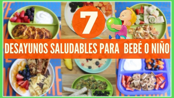 ▷ Menú para bebés de 7 meses Sano y Variado