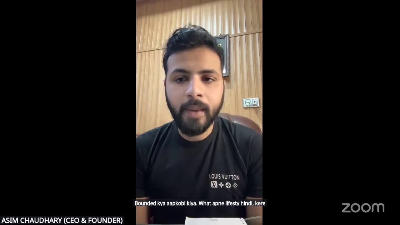 ASIM CHAUDHARY (CEO & FOUNDER)'s Personal Meeting Room