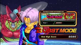 How To Get 6000 Burst Mode Score Using Super Cl Stage 1 Cell Max Event Dbz Dokkan Battle