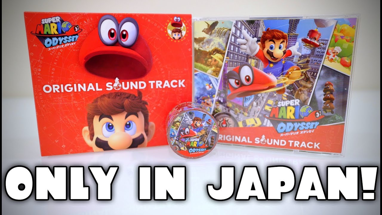 Super Mario Odyssey [ONLY IN JAPAN] SOUNDTRACK - YouTube