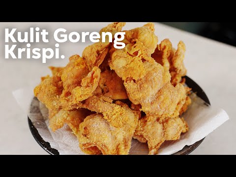 Cara Membuat Kulit Ayam Kfc