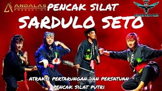 Atraksi Pertarungan Persatuan Pencak Putri Sardulo Seto Banjar Tengah Dau Malang