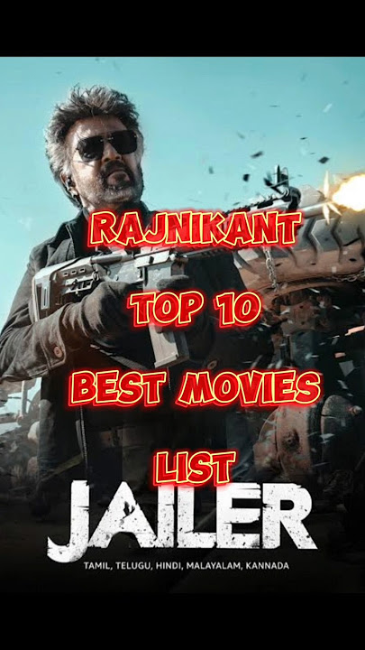 Rajnikant top10 best movies list| #top10 #rajnikanth #filmiq #jailer #rajnikanth movies list #Filmiq