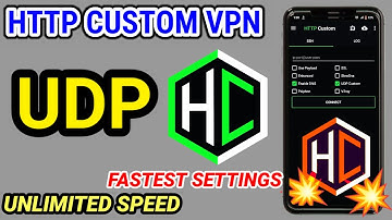 HTTP CUSTOM VPN UDP CUSTOM SERVER SETUP FOR SECURE AND STABLE BROWSING