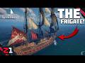 Building The Biggest Boat In Windrose, The Frigate!