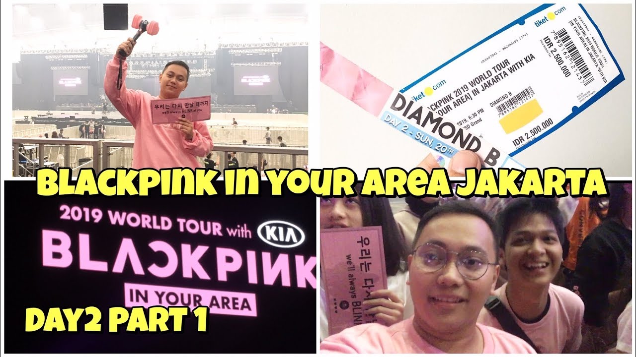 VLOG #03 - BLACKPINK IN YOUR AREA JAKARTA PART 1