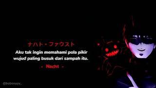 Kata-kata Anime | Nacht - Iblis yang tak masuk akal [ Black Clover ]