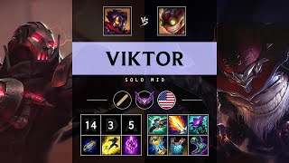 Viktor Mid vs Ziggs: Triple Kill, Godlike - NA Master Patch 14.18