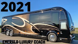 TOUR OF 2021 PREVOST EMERALD LUXURY COACH