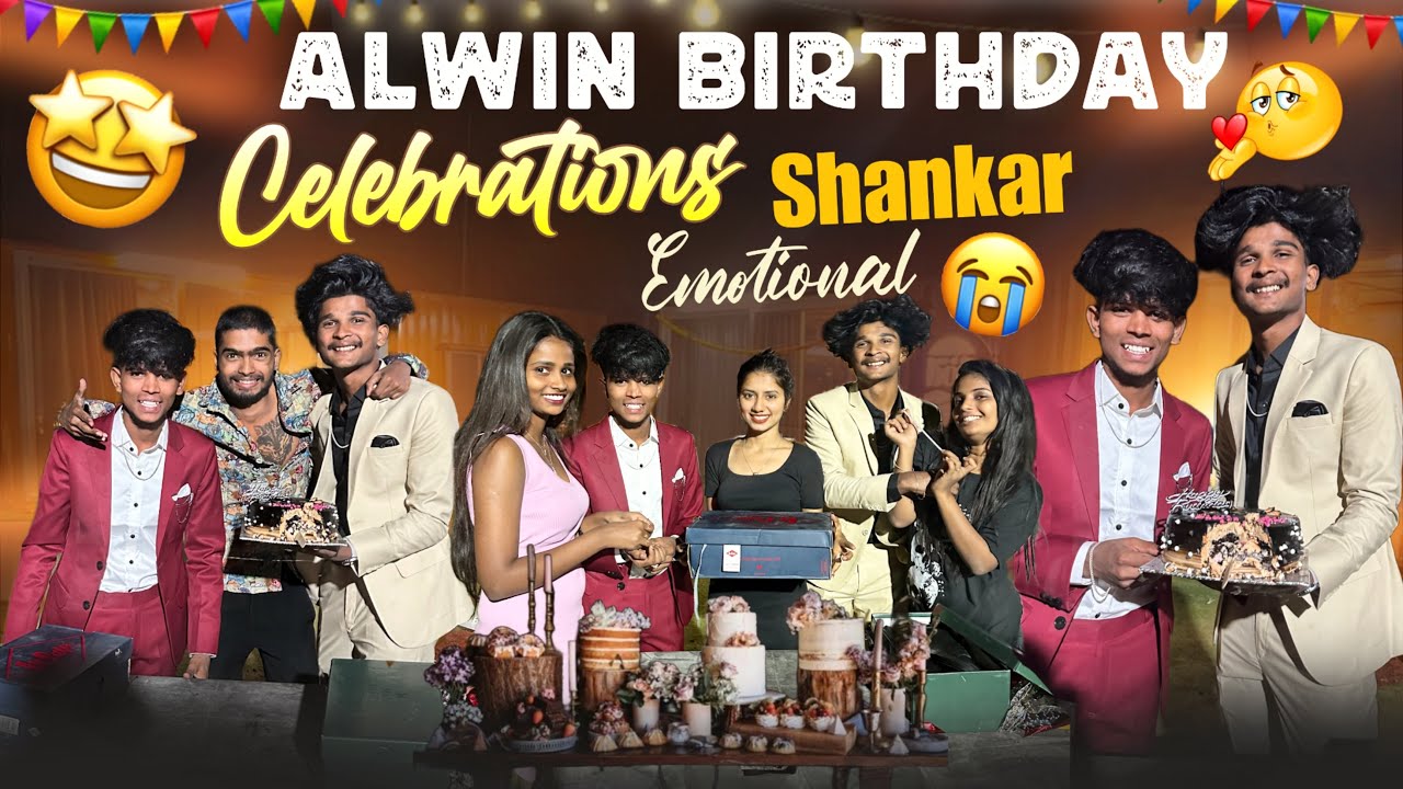 Alwin Birthday celebrations||panduthoracha||Shankar  full Emotional