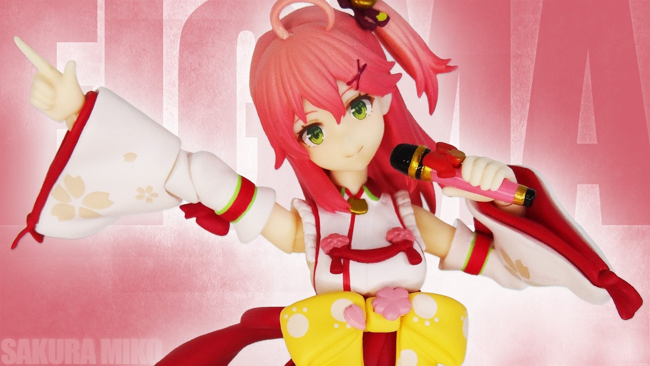 Elite Review - figma Hololive Sakura Miko さくらみこ Review - YouTube