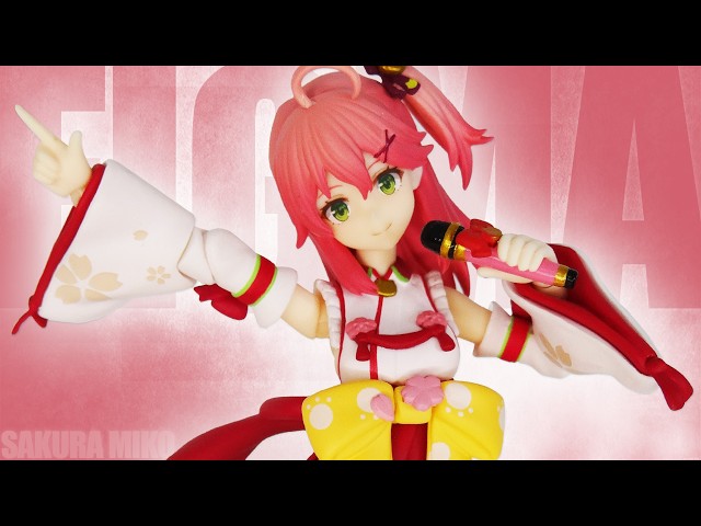 Elite Review - figma Hololive Sakura Miko さくらみこ Review - YouTube