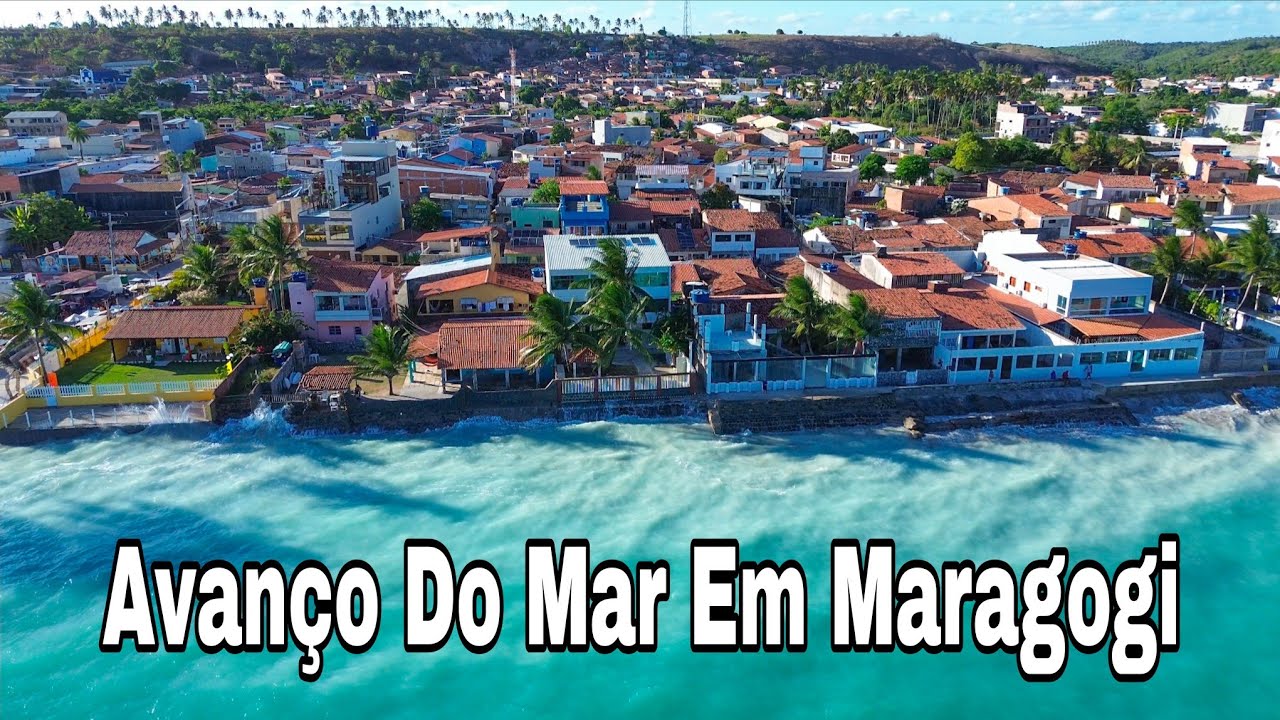 Maragogi Avanço Do Mar Maré Alta Próximo Ao Caminho De Moises