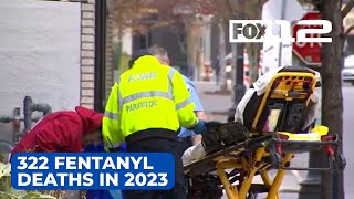 322 deaths in Multnomah County blamed on fentanyl in 2023