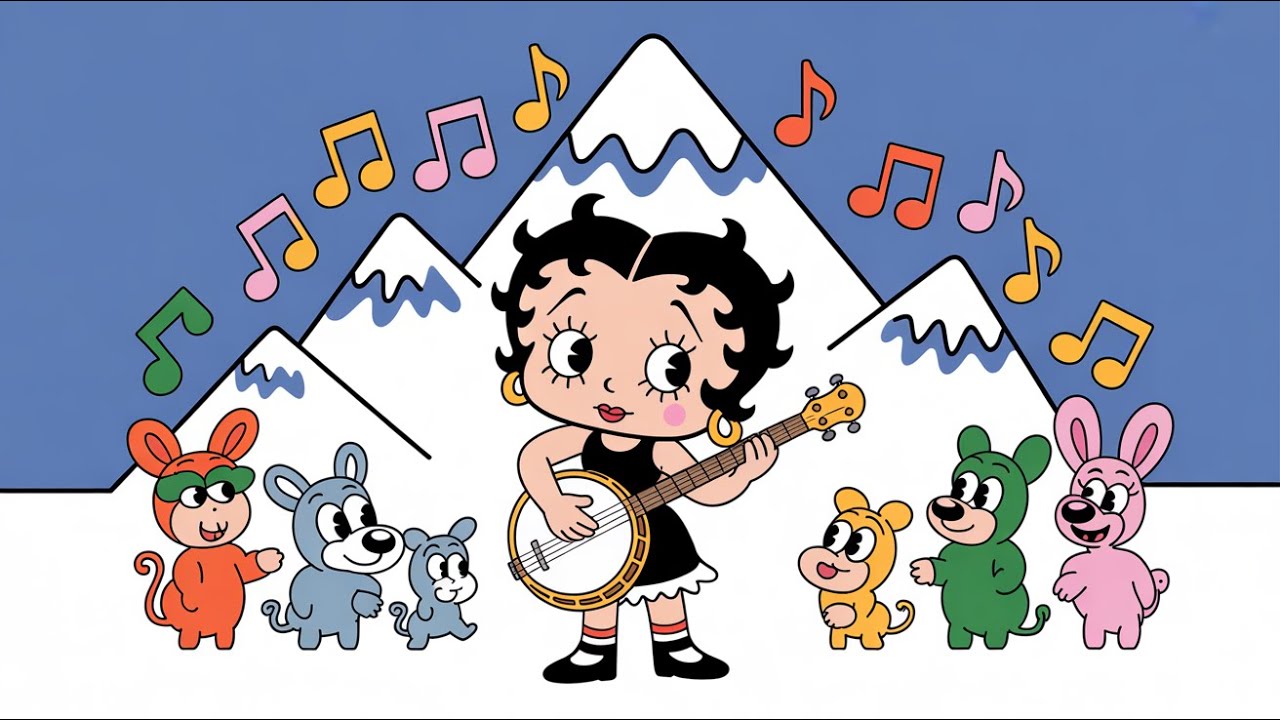 Betty Boop – “Musical Mountaineers” (1939 Cartoon Classic, Public Domain)