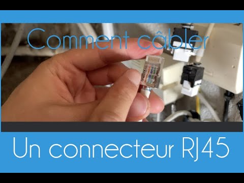 Vidéo: Comment câbler une prise Ethernet femelle ?