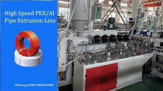 Ultrasonic Overlap welding PEX/AL pipe production line