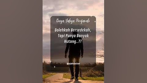Bolehkah Bersedekah Meski Punya Hutang Banyak? | Buya Yahya Menjawab #sedekah #hutang #riba