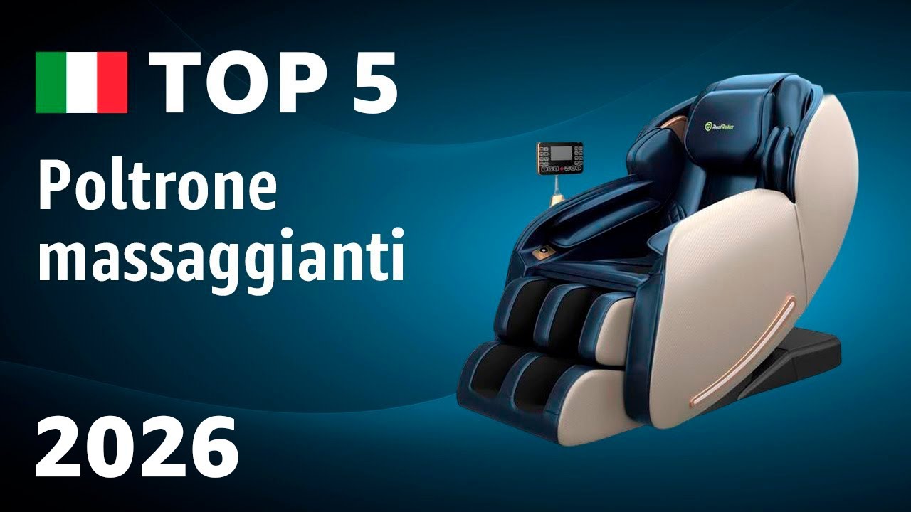 TOP—5. Migliori poltrone massaggianti 2026