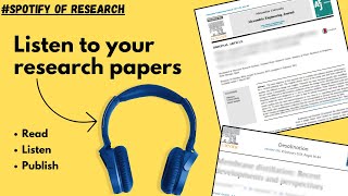 Audio Research Papers 🎧📄| Listen when you can't read! screenshot 5