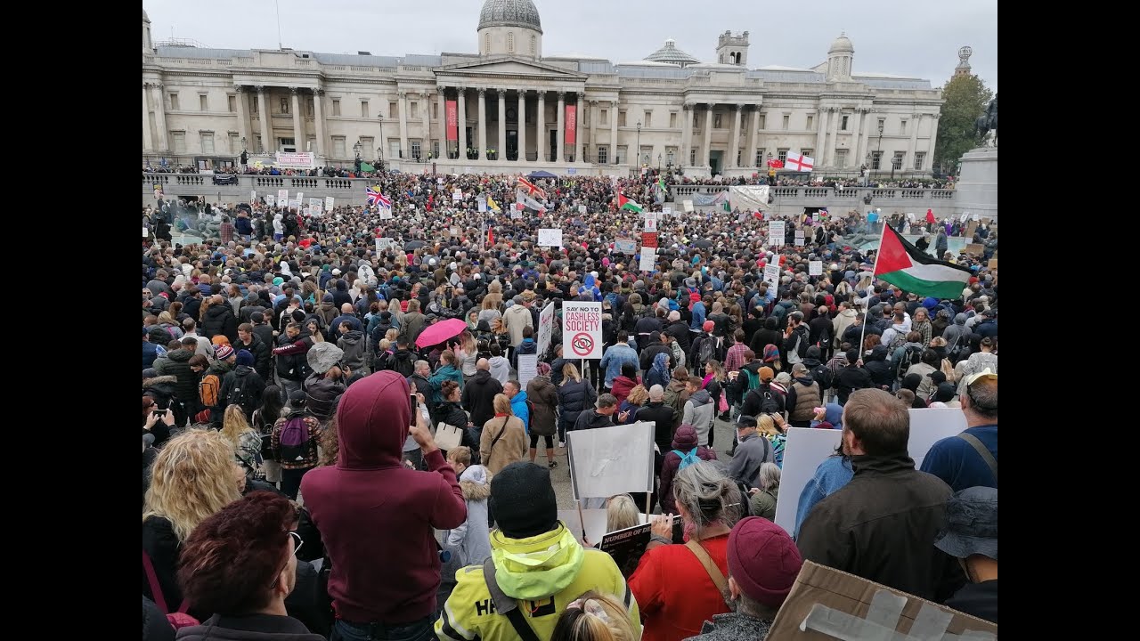 London Rally 26 September 2020, Trafalgar Square - YouTube
