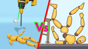 Kick & Break The Ragdoll - Gameplay Walkthrough Part 1 (Levels 1-69) Android & iOS Best Puzzle Game