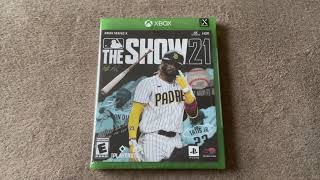 MLB The Show 21 Xbox Series X Unboxing