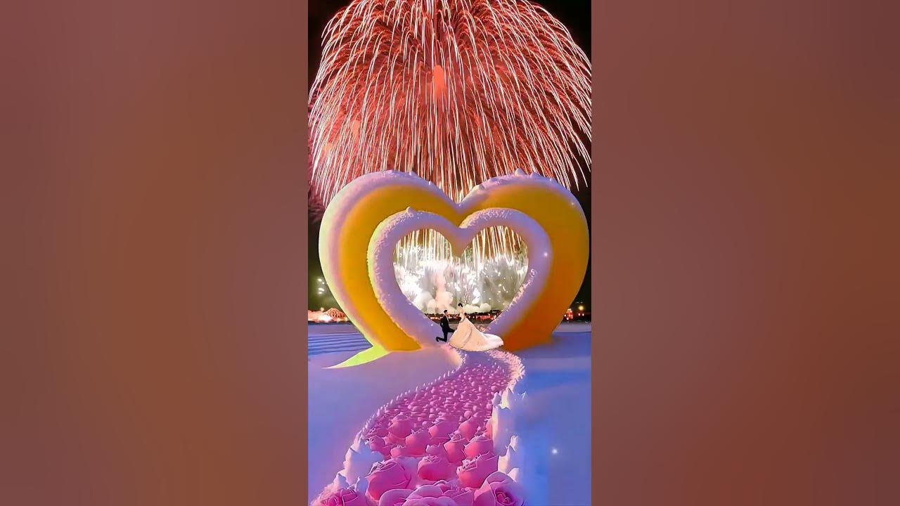 Beautiful Flowers Design lovely heart shape ️ ♥️ 💖 reel video YouTube