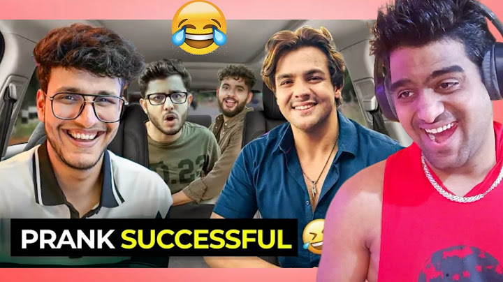 Ashish Chanchlani And I Pranked Carryminati And Fukra Insaan | Triggered Insaan | SenStyle 😂