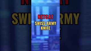 Swiss Army Knife - Netcat command Line Tool 😳 #netcat #cybersecurity #ethicalhacking #shorts