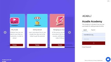 Embed TidyCal inside Acadle