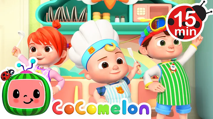 KIDS Make DINNER?! | Learning Healthy Foods | CoComelon Kids Songs & Nursery Rhymes